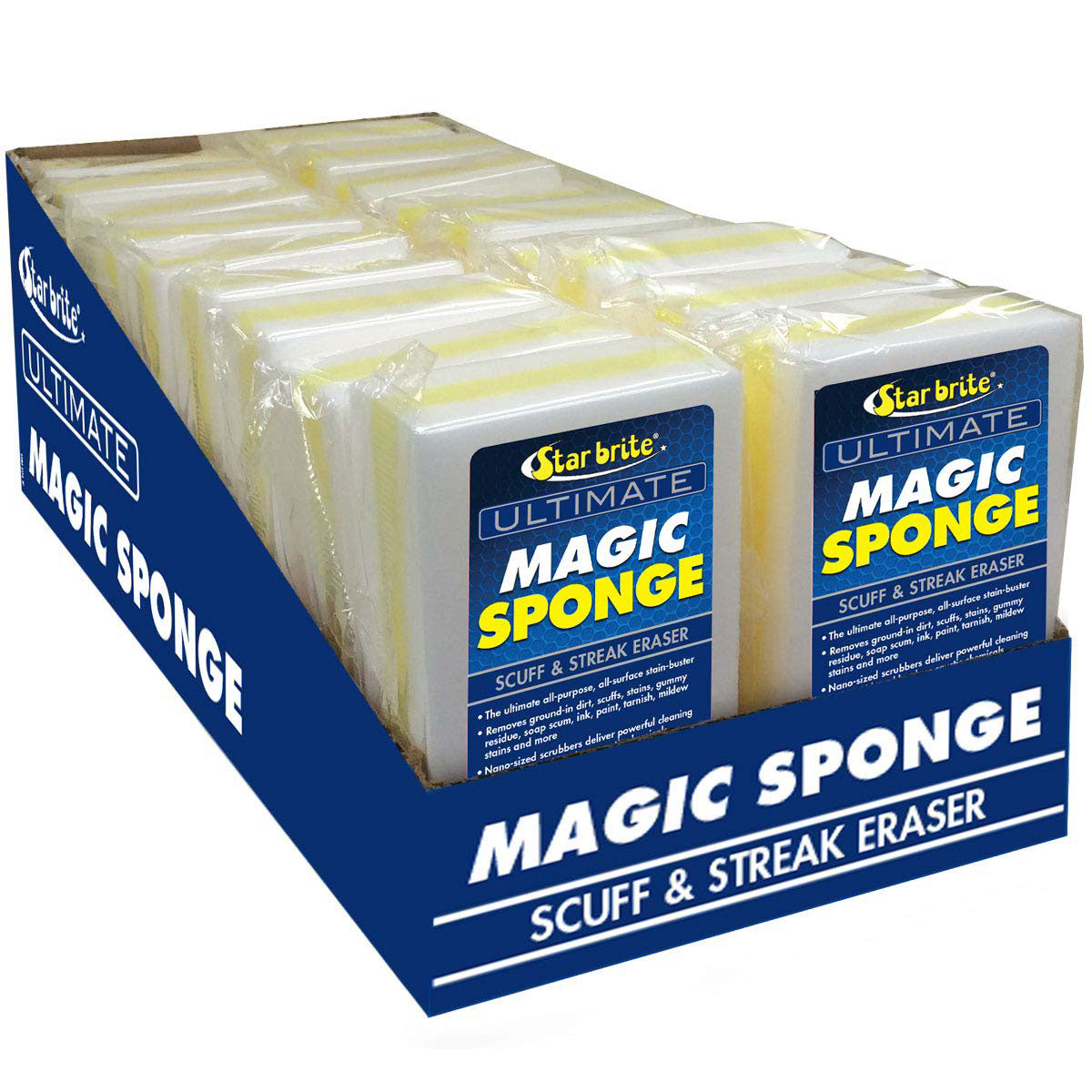 Star brite 4100096 Ultimate Magic Sponge - 96-Pack, Bulk