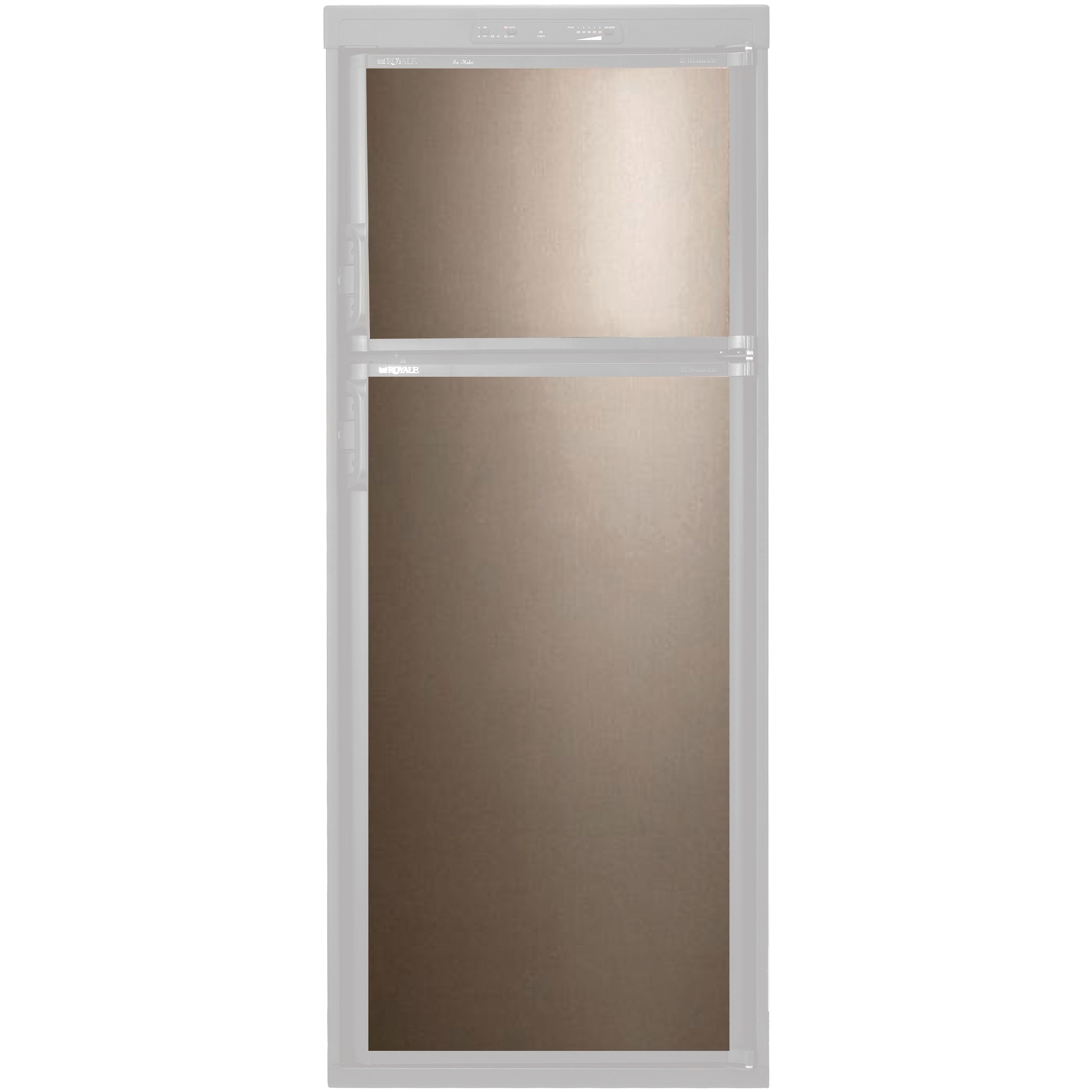 Dometic 3311889.030D Refrigerator Door Panel - Bronze Raised Panels, Both Panels DM2852/2862/3862/NDM1062