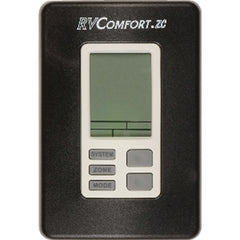 Coleman-Mach 41-0011 Wall-Mount Four-Zone Digital Thermostat for Rooftop AC or Heat Pumps 9330A3341 - 12V DC, Black 9330-3341