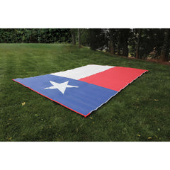 Camco 42860 Leisure Mat - 9' x 12', Texas Flag