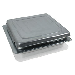 Heng's 75111-C4G1 Standard Mount Universal Vent - 14" x 14", Colonial White