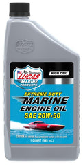 Lucas Oil 10653 Extreme Duty Marine Engine Oil SAE 20W-50 - 1 Quart