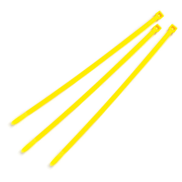 Grote 83-6033-3 Nylon Cable Ties - Color Ties - 1000 Pack, Yellow