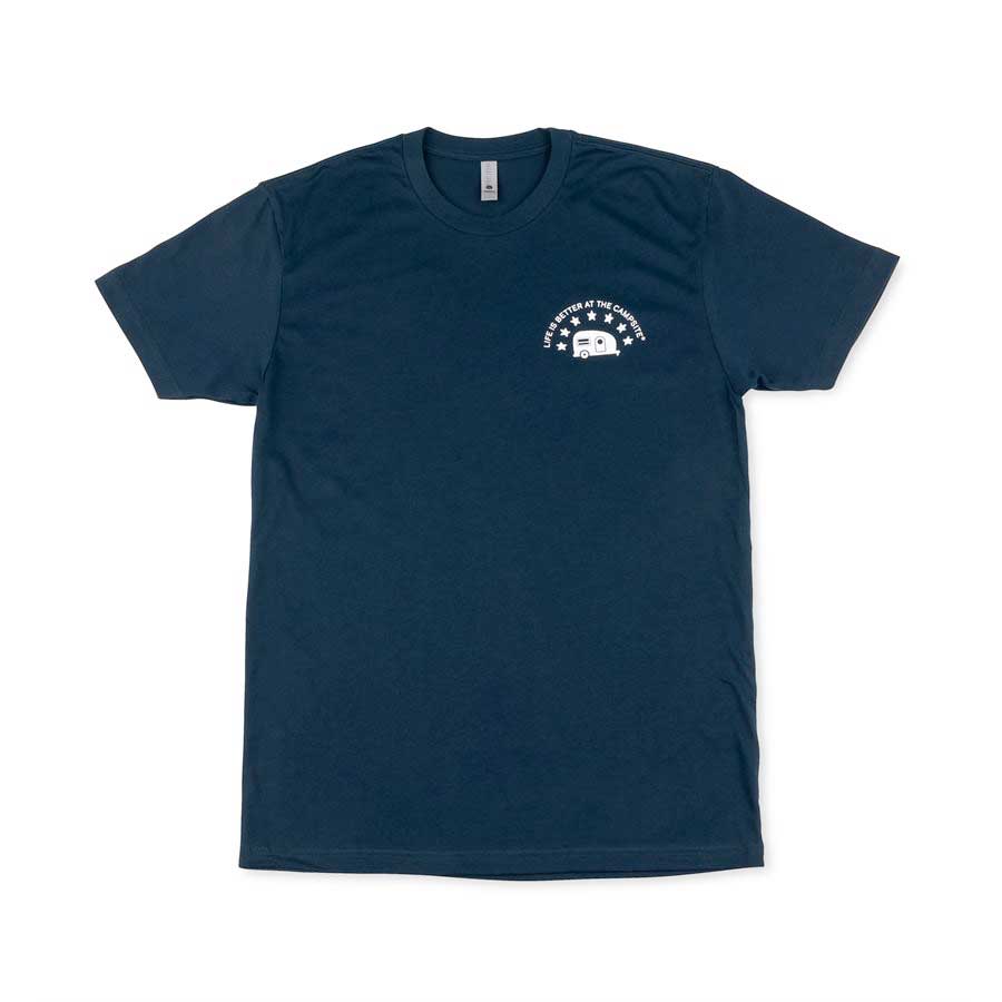 Camco 53420 LIBATC T-Shirt - Explore USA (Navy), Small