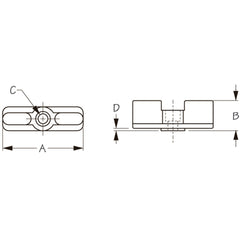Sea-Dog 324210-1 Nylon Windshield Double Latch