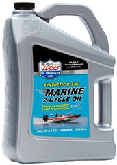 Lucas Oil 10861 Synthetic Blend 2-Cycle Marine Oil - 1 Gallon