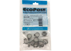 ESCO 61118 1/2IN PEX SS CLAMPS 10PACK