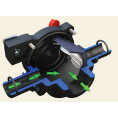Flow-Rite MV-04-FN01 V4 Three-Position Select Valve Fill/Empty/Recirc - Barbed, Front Non-PEF