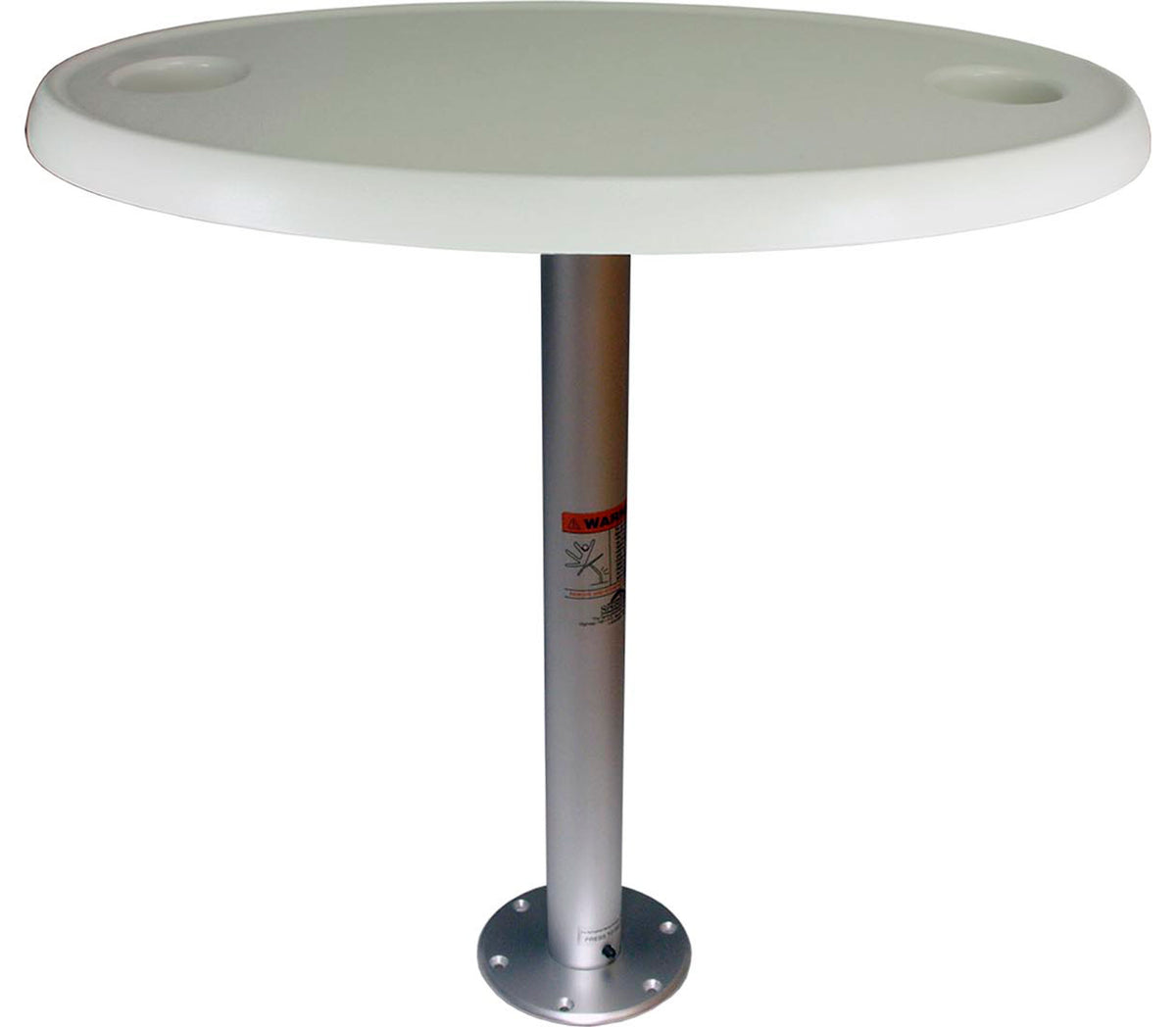Springfield Marine 1690206 Stowable Table Package - 18" x 30", Oval