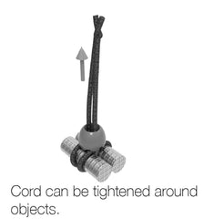 Whitecap Industries JB-100716B Jaw Bungee Black Premium Shock Cord W/1" Ball (10/Bag)