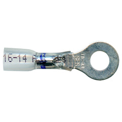 Grote 84-4412 Heat Shrinkable Ring Terminal - Crystal Clear, 16-14 Gauge, 1/4"