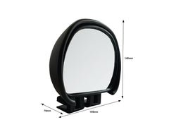 Milenco MIL-3100 Aero Blind Spot Mirror - Black, Each
