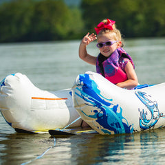 RAVE Sports 02396 Steady Eddy Kids Trainer Combo Water Skis