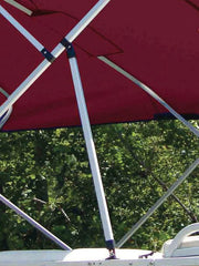 Carver 62021 Bimini Top Fixed Brace Kit - 33"H (Square Tube Aluminum)