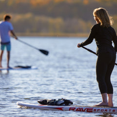 RAVE Sports 02982 Shoreline Series SS110 SUP - Driftwood Red