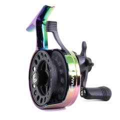 Clam 16629 Gravity Reel - LH Retrieve, Polychromatic
