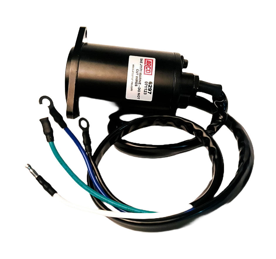 ARCO Marine 6297 Tilt Trim Motor for Yamaha 225HP 4-Wire Units (1994-2003)