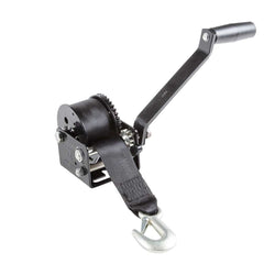 Fulton 142026 Single-Speed Trailer Winch with 15' Strap - 900 lbs. Capacity