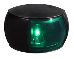 Hella Marine 980520231 2NM Navigation Light - Starboard Green Lens, Black Shroud, 2.5M Cable