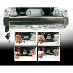 Panther 75-8201 High Security Outboard Motor Lock Stainless
