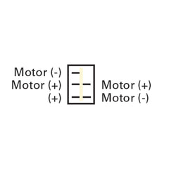 JR Products 12355 Low Profile Slide-Out Switch with Bezel - Black