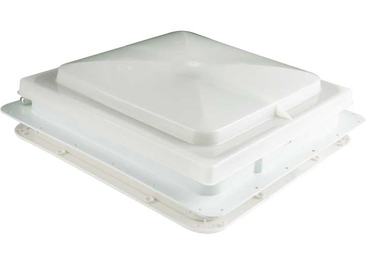 HENG'S V071102-C1G1 14IN X 14IN VENT PLASTIC BASE WHITE 12V FAN