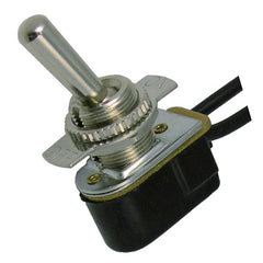 Pico 5547PT Toggle Switch with Indicator Plate - On-Off, 120 VAC, 6 Amp / 240 VAC, 3 Amp