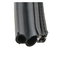AP Products 018-088-BB Single Bulb Seal with Slide-On Clip - Black, 1" x 3/4" x 28'