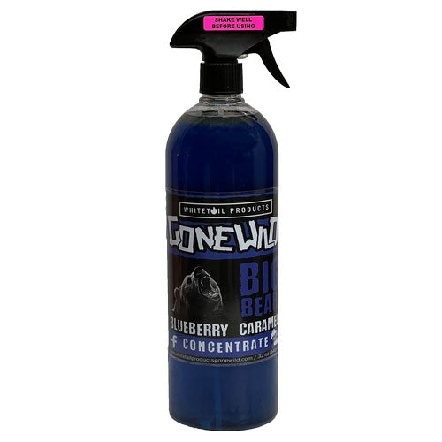 Whitetail Products Gone Wild 3100-D-3 Big Bear Attractant Blueberry Caramel Bear Concentrate Spray - 32 oz