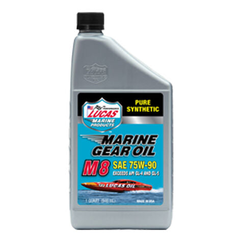 Lucas Oil 10652 High Performance Synthetic Marine Gear Oil SAE 75W-90 - 1 Quart