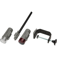 Attwood 14190-7 Clamp-On LED Portable Light Kit - Marine Gray, Threaded