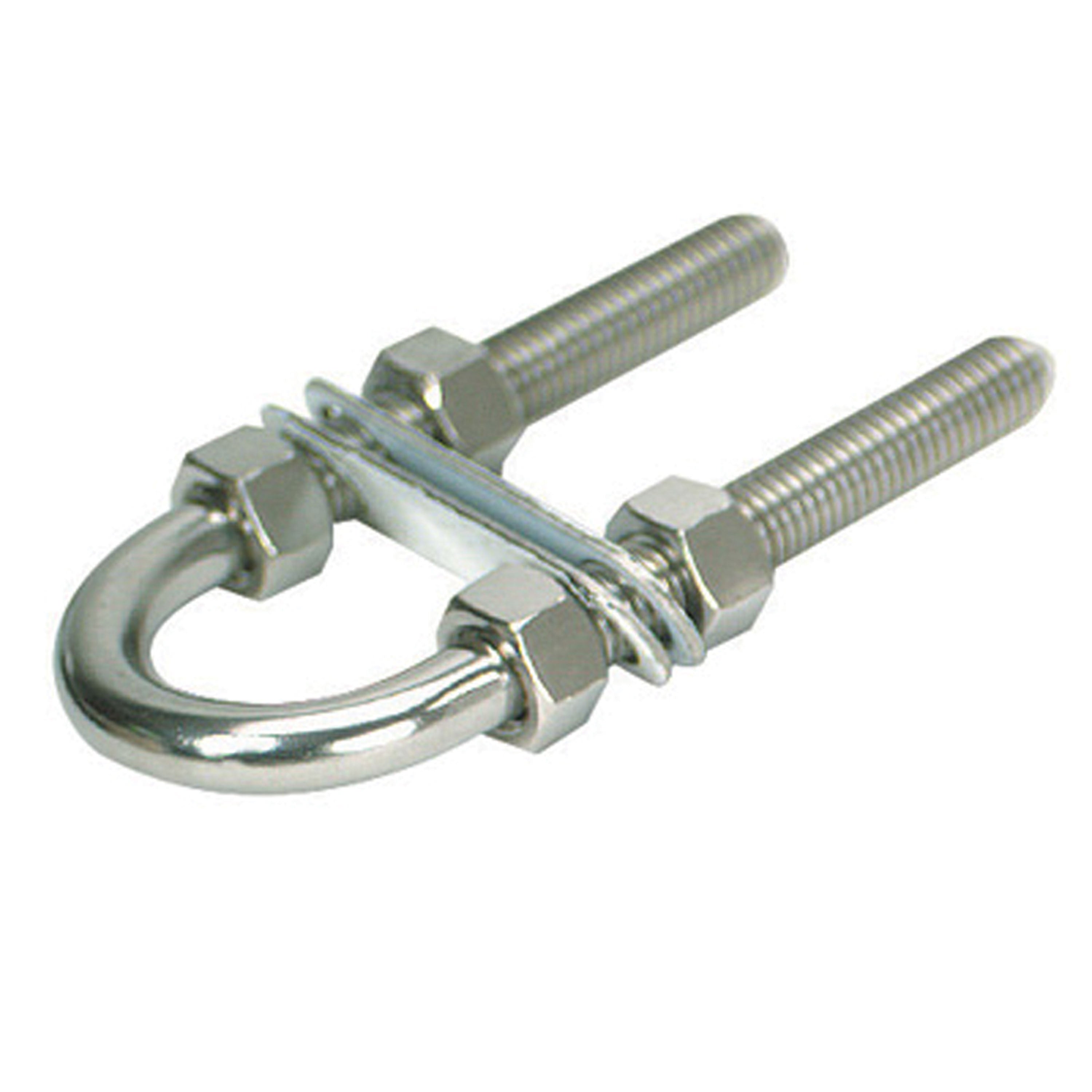 Whitecap S-5020P Bow Eye - 1" Eye x 3/8" Stock, 316 SS