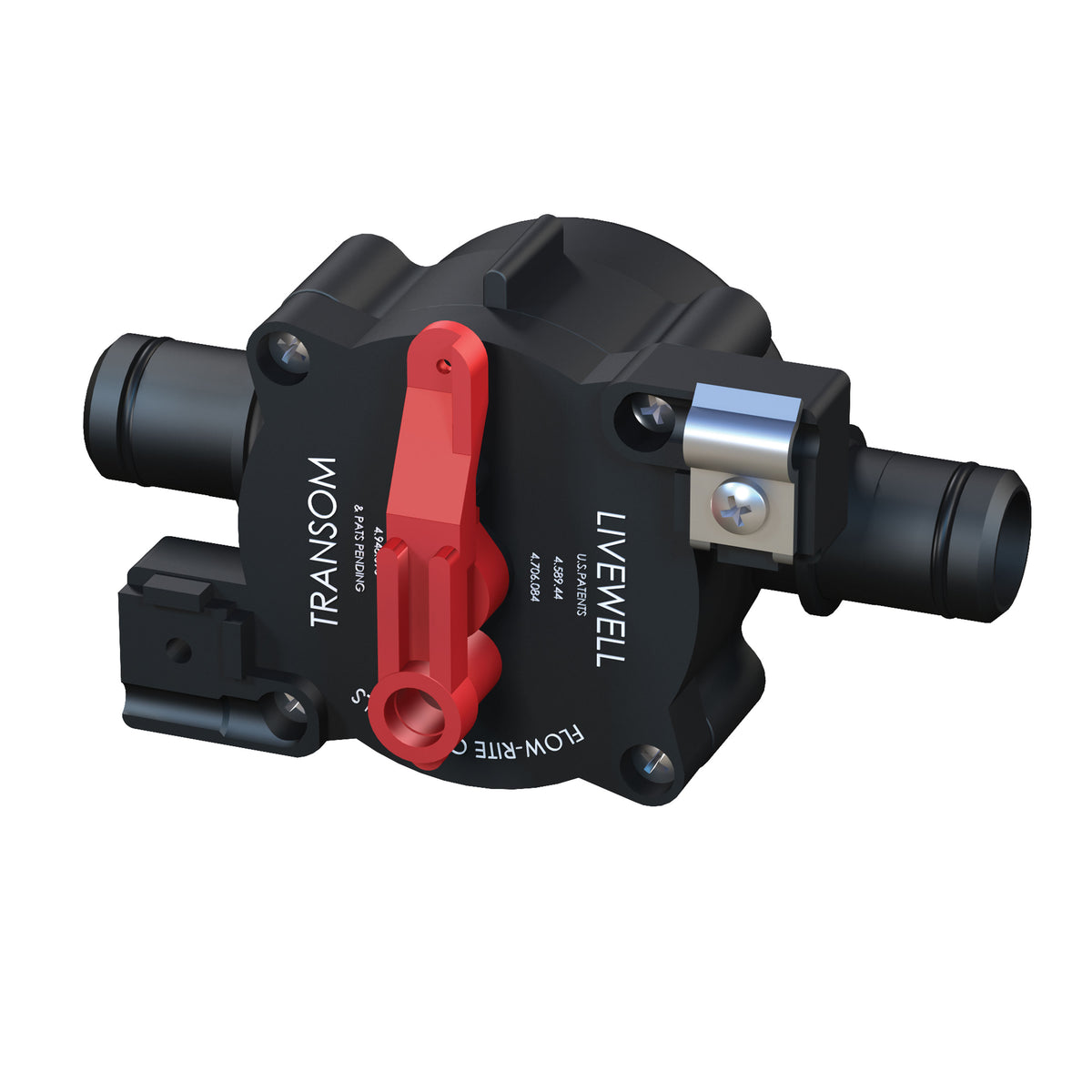Flow-Rite MV-04-FN01 V4 Three-Position Select Valve Fill/Empty/Recirc - Barbed, Front Non-PEF