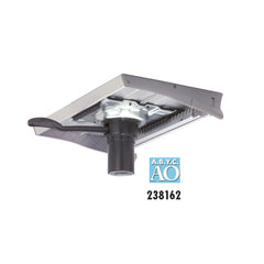 Attwood 238162-1 238 Series Seat Mount - Plated Steel, Right Handle, 3° Tilt
