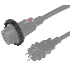 Marinco 199117G 30 Amp Cordset - 25', 125V, Gray
