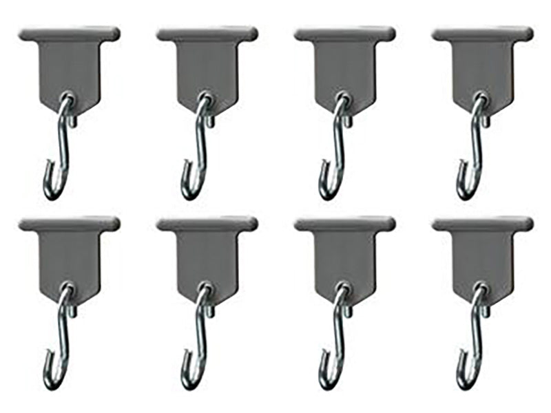 RV Designer M130 Awning Klips with "S" Hooks - 8-Pack