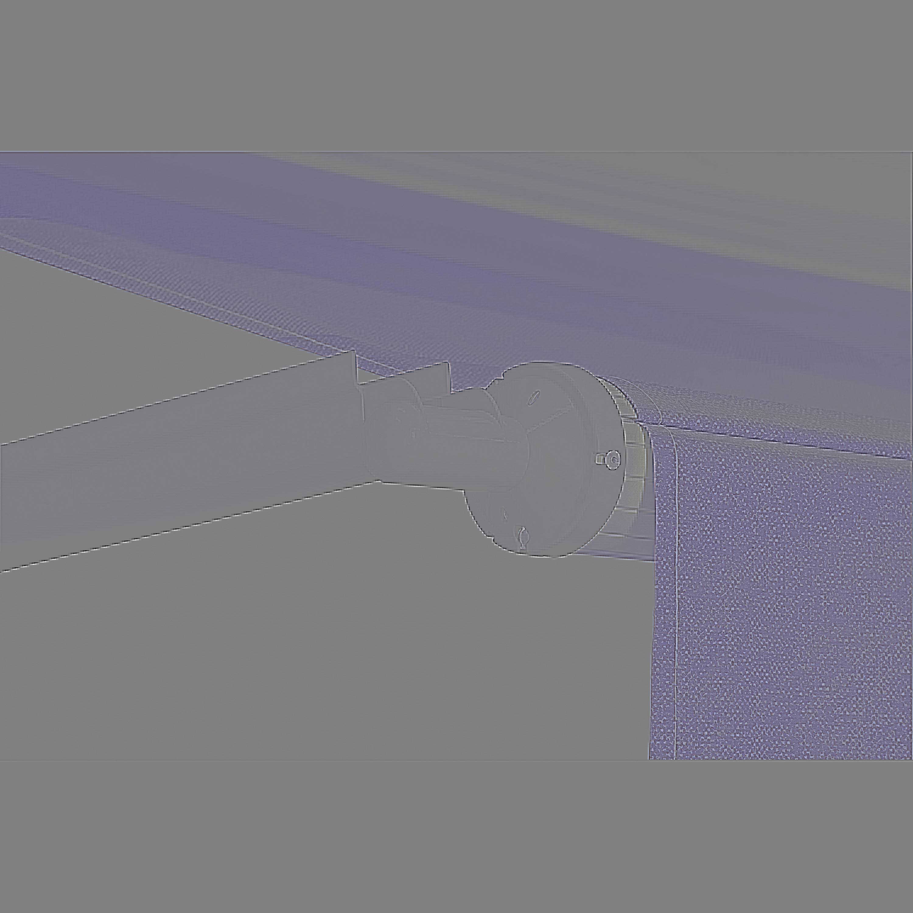 Dometic Awnings 8952003.400UL Hdwe Led Black Reduced Pitch
