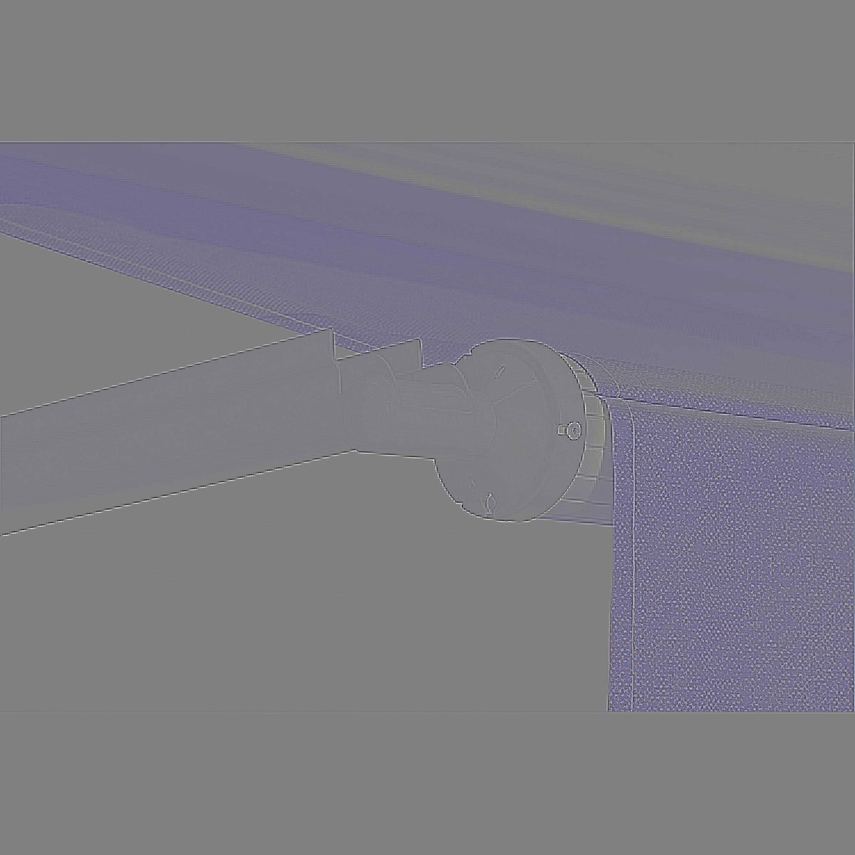 Dometic Awnings 8952003.400UL Hdwe Led Black Reduced Pitch