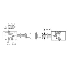 Sea-Dog 420400-1 3-Position Two-Circuit Push Pull Switch