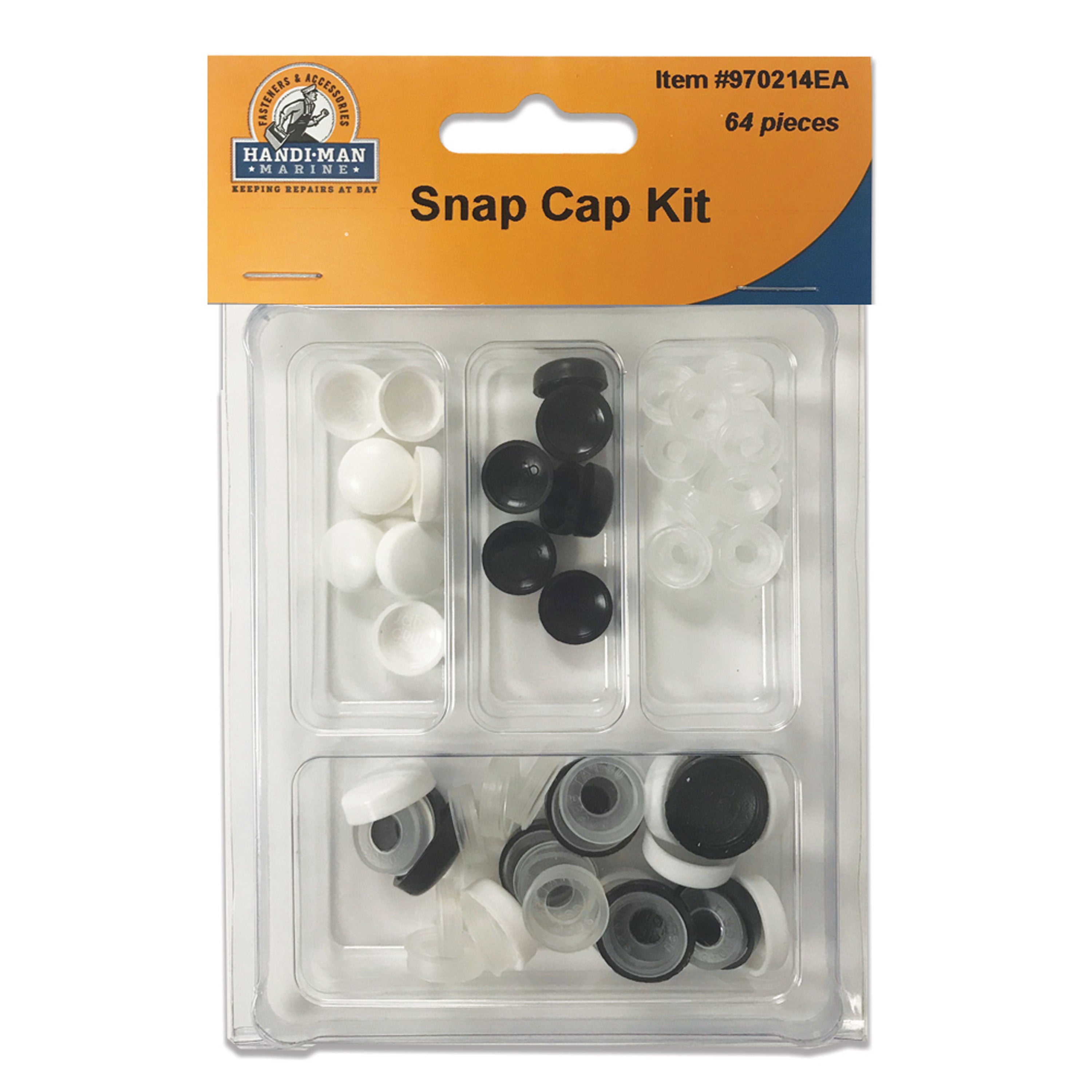 Handi Man Marine 970214 Snap Cap Assortment Kit