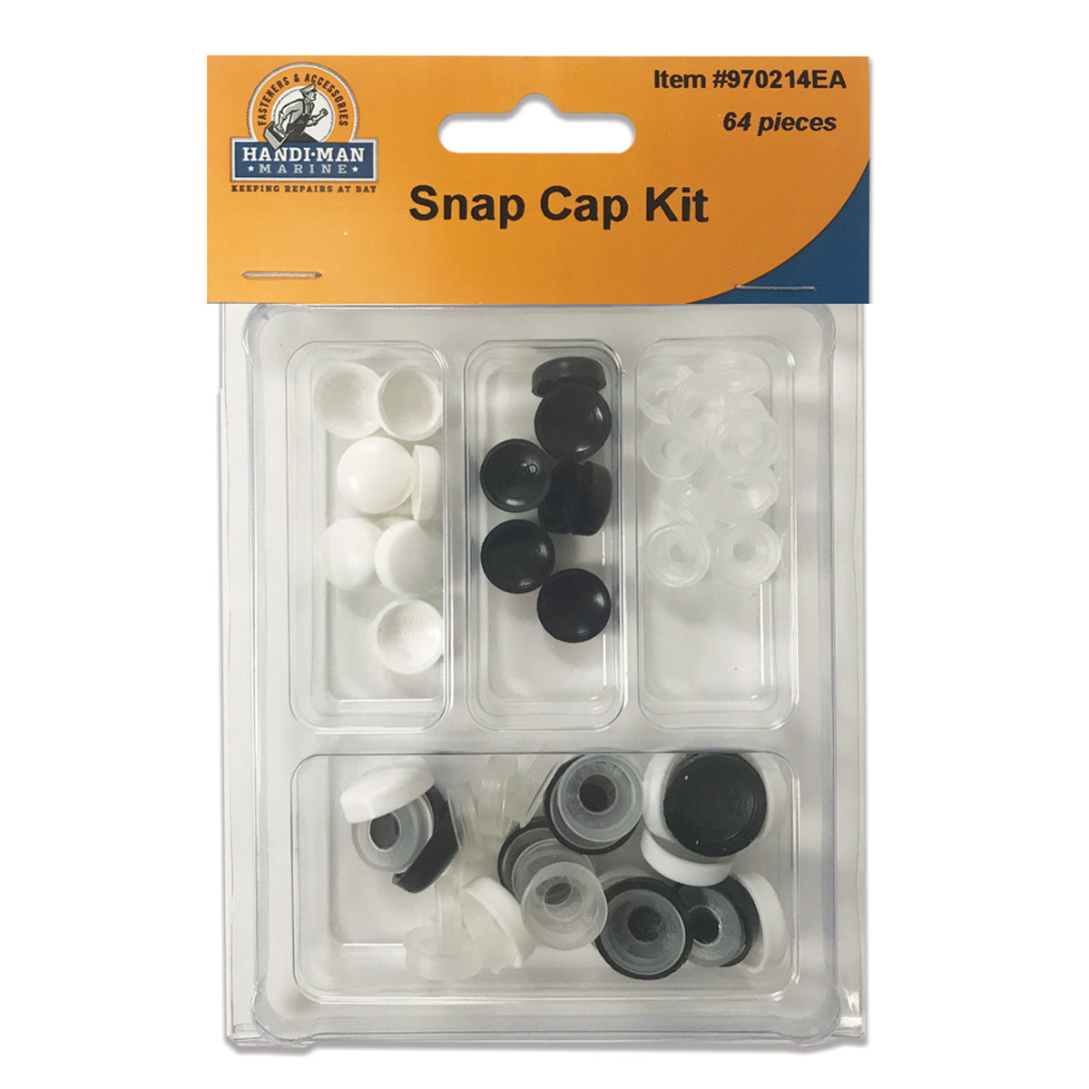 Handi Man Marine 970214 Snap Cap Assortment Kit
