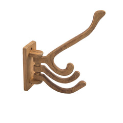 Whitecap 60247 Teak Coat Hooks (Unoiled)