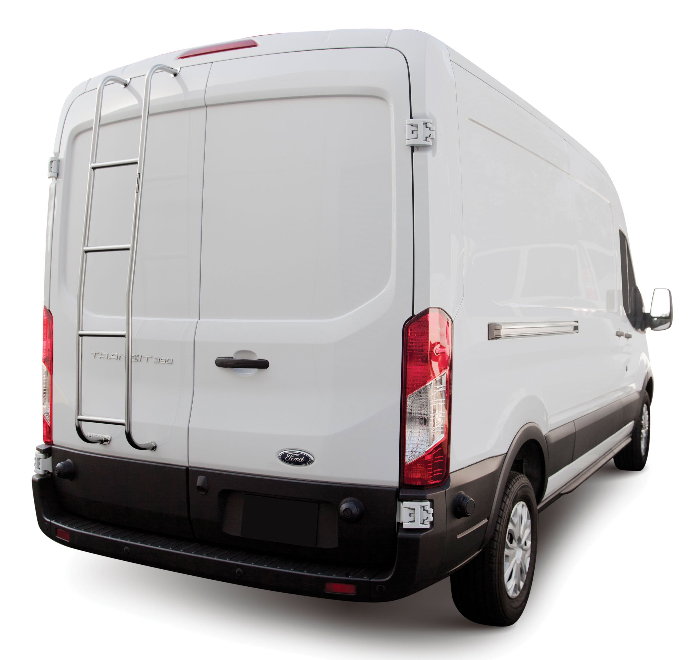 Surco 093TM Stainless Steel Van Ladder for Ford Transit with Medium Roof (2014-Current)