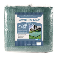 Camco 42820 Reversible Awning Leisure Mat - 9' x 12', Green
