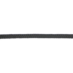 Extreme Max 3008.0304 16-Strand Diamond Braid Utility Rope - 1/4" x 50', Black