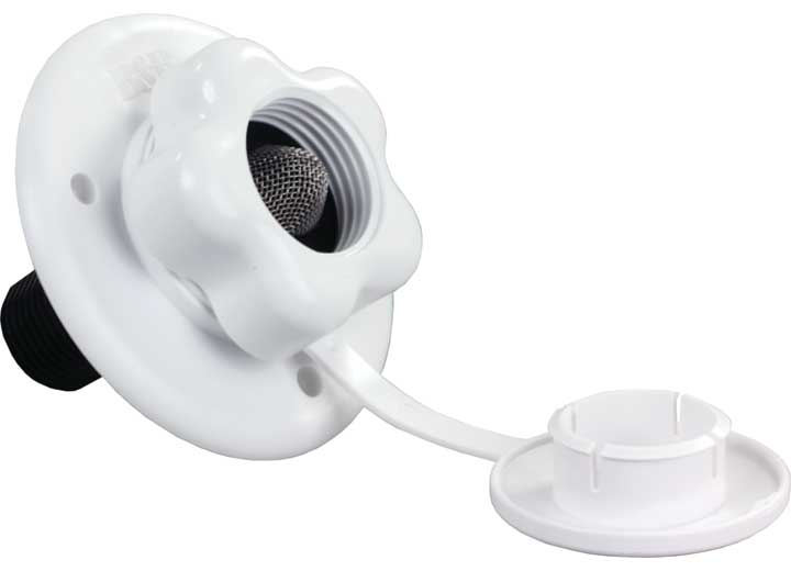 JR PRODUCTS 160-85-A-2P-A CITY WATER FLANGE POLAR WHITE