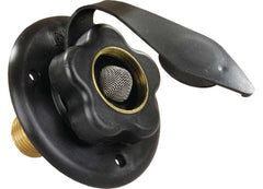 JR PRODUCTS 160-85-A-36-A CITY WATER FLANGE W/ 1/2IN MPT BLACK