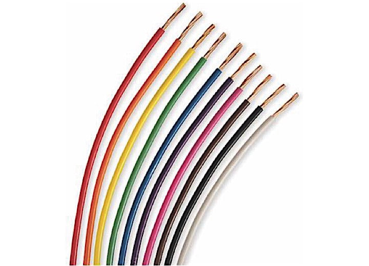 J T & T PRODUCTS 101F PRIMARY WIRE RATED 80° C 10 AWG ORANGE 8 FT