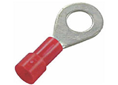 J T & T PRODUCTS 2003H 2218 1/4IN RED VINYL RING TERMINAL 14 PCS