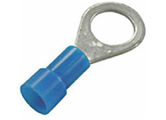 J T & T PRODUCTS 2010H 1614 5/16IN BLUE VINYL RING TERMINAL 14 PCS